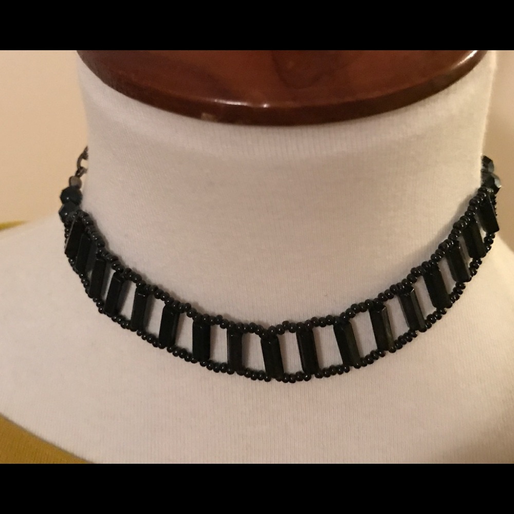 Beaded choker